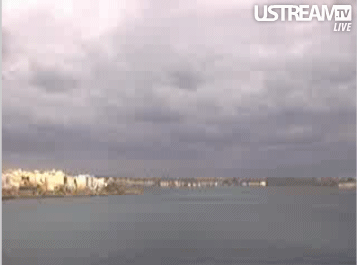 Panorama della baia di Augusta , golfo Xifonio